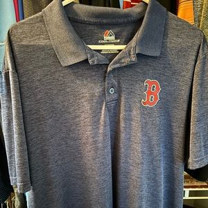 Boston Red Sox Majestic XL Polo
